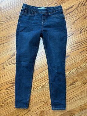 Levi's Women's Dark Navy Pull On Stretch Skinny Jeans